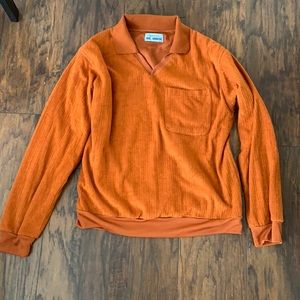 Mens Terry cloth pullover